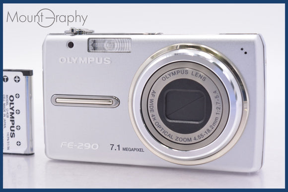 ★極上美品★ オリンパス Olympus FE-290 4x バッテリー付属 ★完動★同梱可 #mj6373