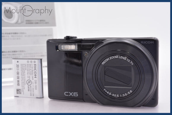 ★特別特価★ リコー RICOH CX6 10.7x バッテリー、取扱説明書付属 同梱可 #mj6375