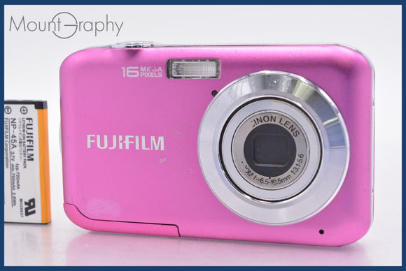 ★極上美品★ 富士フィルム FUJIFILM FinePix JV250 3x バッテリー付属 ★完動★同梱可 #mj6380