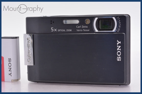★極上美品★ ソニー SONY Cyber-shot DSC-T100 5x バッテリー付属 ★完動★同梱可 #mj6381