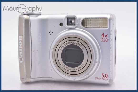 ★ジャンク特価★ キヤノン Canon PowerShot A530 4x 単三電池仕様 同梱可 #mj6386