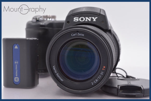 ★極上美品★ ソニー SONY Cyber-shot DSC-F828 7x 前キャップ、バッテリー付属 ★完動★同梱可 #mj6391