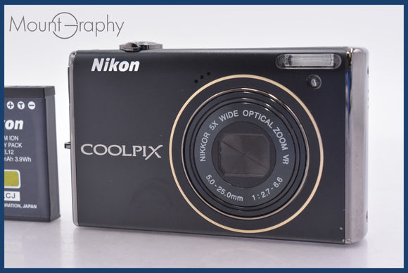★極上美品★ ニコン Nikon COOLPIX S640 5x バッテリー付属 ★完動★同梱可 #mj6396