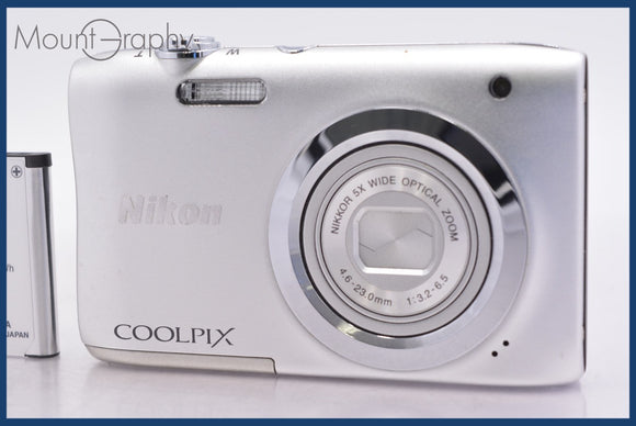 ★極上美品★ ニコン Nikon COOLPIX A100 5x バッテリー付属 ★完動★同梱可 #mj6397