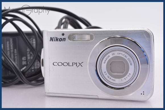 ★極上美品★ ニコン Nikon COOLPIX S210 3x バッテリー、充電器付属 ★完動★同梱可 #mj6423