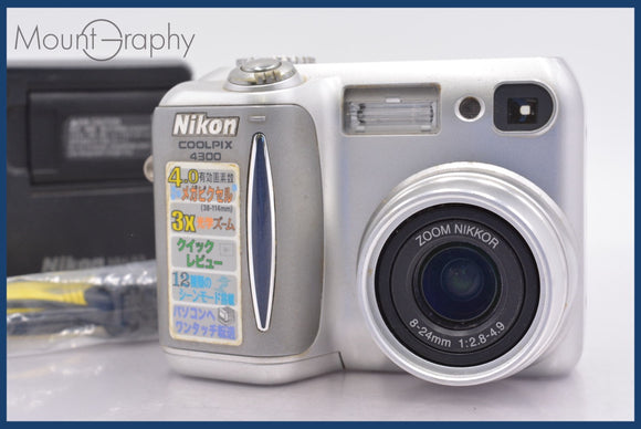 ★極上美品★ ニコン Nikon COOLPIX 4300 バッテリー、充電器付属 同梱可 #mj6431