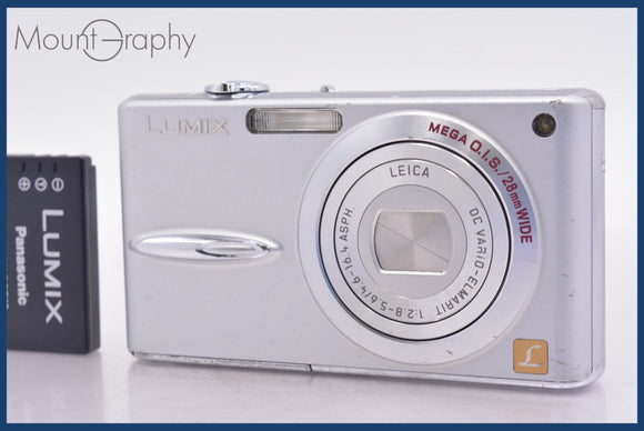 ★実用美品★ パナソニック Panasonic LUMIX DMC-FX30 バッテリー付属 ★完動★同梱可 #mj6435