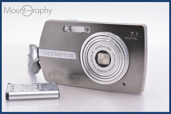 ★ジャンク特価★ オリンパス Olympus μ710 3x バッテリー付属 同梱可 #mj6449