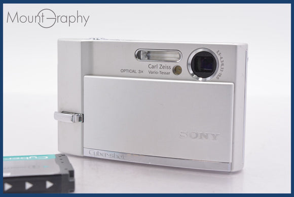 ★極上美品★ ソニー SONY Cyber-shot DSC-T30 3x バッテリー付属 ★完動★同梱可 #mj6453
