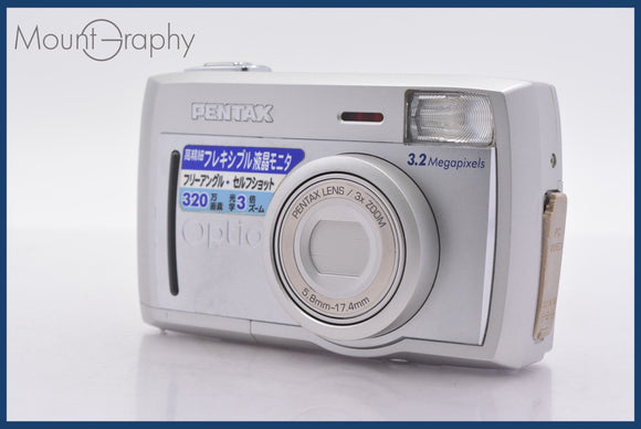 ★極上美品★ ペンタックス PENTAX Optio 33L 3x 単三電池仕様 ★完動★同梱可 #mj6473