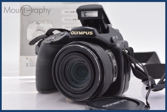 ★極上美品★ オリンパス Olympus SP-570UZ 20x 単三電池仕様 前キャップ、取扱説明書付属 ★完動★同梱可 #mj6482