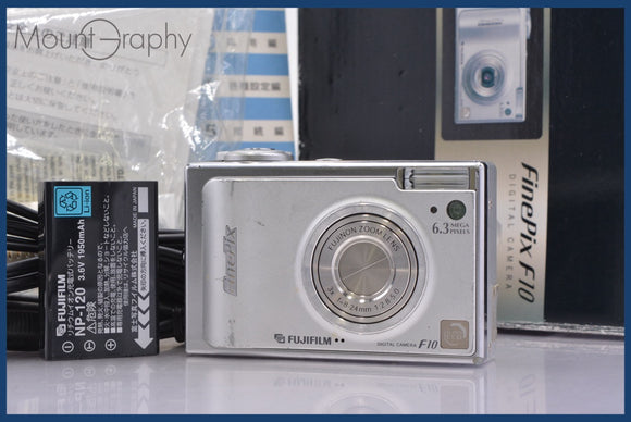 ★ジャンク特価★ 富士フィルム FUJIFILM FinePix F10 3x 元箱、バッテリー、取扱説明書付属 同梱可 #mj6487