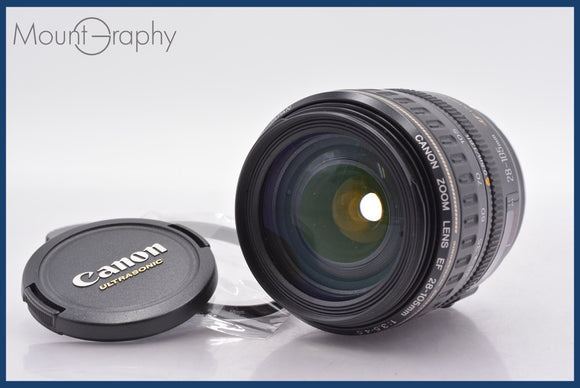 ★良品★ キヤノン Canon EF 28-105mm F3.5-4.5 USM 前後キャップ&レンズフィルター付 ★完動★同梱可 #mj6494