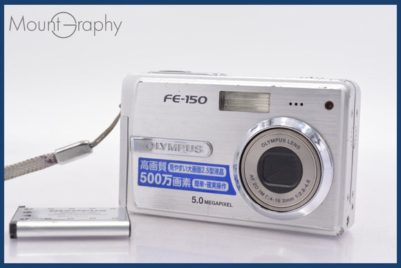 ★極上美品★ オリンパス Olympus FE-150 バッテリー付属 ★完動★同梱可 #mj6498