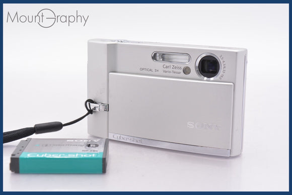 ★極上美品★ ソニー SONY Cyber-shot DSC-T30 3x バッテリー付属 ★完動★同梱可 #mj6507