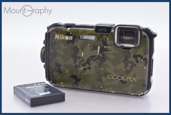 ★極上美品★ ニコン Nikon COOLPIX AW100 バッテリー付属 ★完動★同梱可 #mj6514