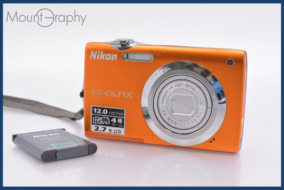 ★ジャンク特価★ ニコン Nikon COOLPIX S3000 4x バッテリー付属 同梱可 #mj6515