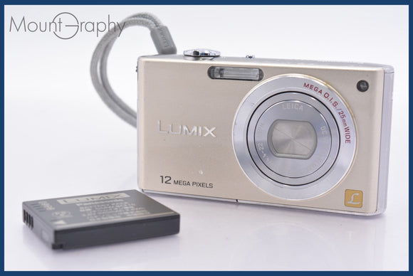 ★ジャンク特価★ パナソニック Panasonic LUMIX DMC-FX40 5x バッテリー付属 同梱可 #mj6519
