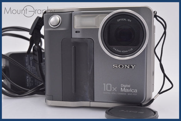 ★ジャンク特価★ ソニー SONY MVC-FD7 10x バッテリー、充電器付属 同梱可 #mj6526