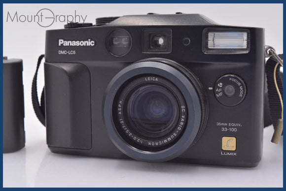 ★極上美品★ パナソニック Panasonic LUMIX DMC-LC5 バッテリー付属 ★完動★同梱可 #mj6529