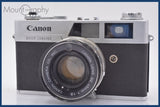 ★ジャンク特価★ キヤノン Canon Canonet QL19 45mm F1.9 同梱可 #mj6543