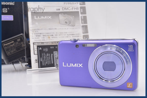 ★ジャンク特価★ パナソニック Panasonic LUMIX DMC-FH8 元箱、バッテリー付属 同梱可 #mj6558