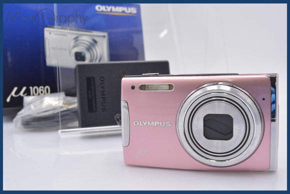 ★極上美品★ オリンパス Olympus μ1060 7x 元箱、バッテリー付属 同梱可 #mj6562