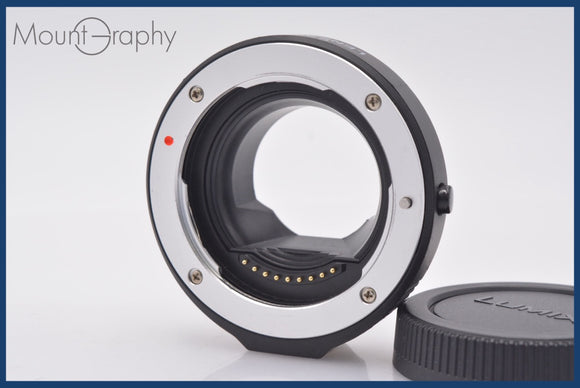 ★極上美品★ オリンパス Olympus ELECTRONIC ADAPTER 43-M43 後キャップ付 ★完動★同梱可 #mj6583