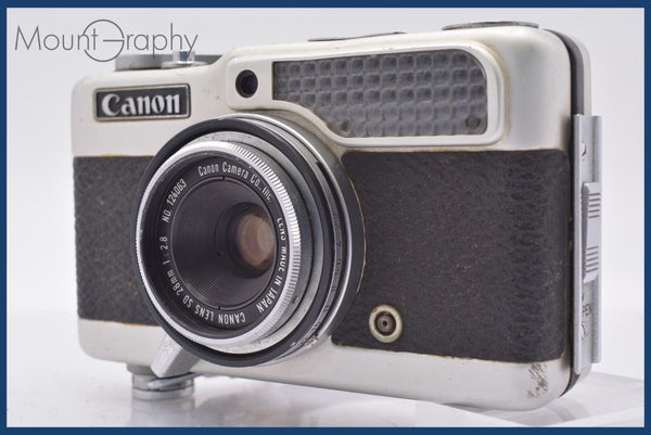 ☆実用美品☆ キヤノン Canon Demi C + Canon SD 28mm F2.8 ☆完動☆同