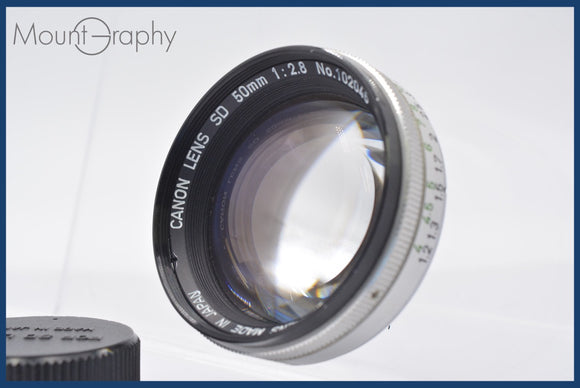 ★良品★ キヤノン Canon SD 50mm F2.8 後キャップ付 ★完動★同梱可 #mj6647