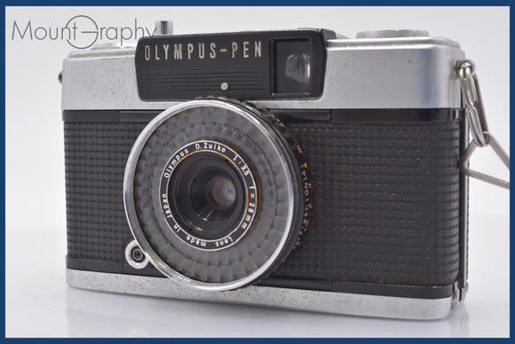 ★良品★ オリンパス Olympus-PEN EE-3 28mm F3.5 ★完動★同梱可 #mj6657