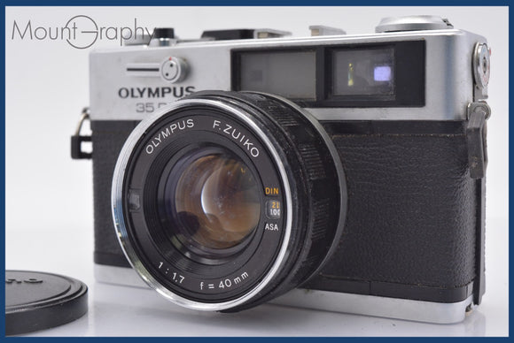 ★ジャンク特価★ オリンパス Olympus 35DC 40mm F1.7 前キャップ付 同梱可 #mj6663