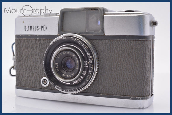 ★良品★ オリンパス Olympus-PEN 2.8cm F3.5 ★完動★同梱可 #mj6664