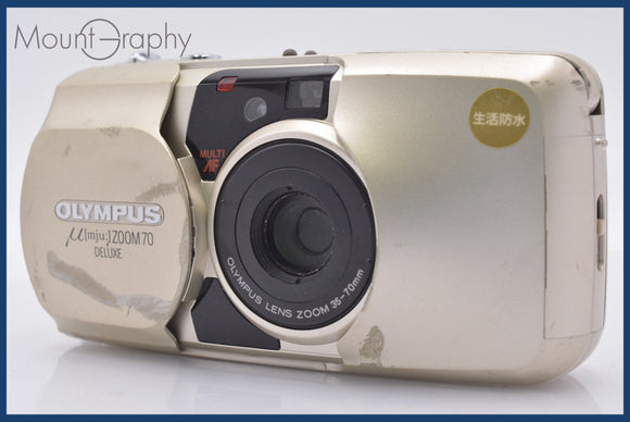 ★極上美品★ オリンパス Olympus μ mju ZOOM 70 DELUXE 35-70mm ★完動★同梱可 #mj6667