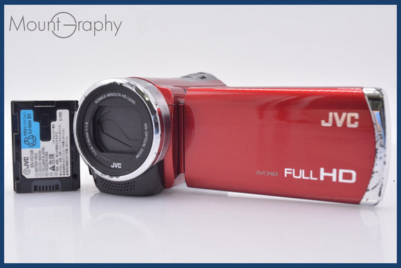 ★極上美品★ ケンウッド JVC GZ-E325 40x バッテリー付属 ★完動★同梱可 #mj6671