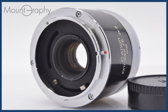 ★良品★ キヤノン Canon EXTENDER FD 2X-B 後キャップ付 ★完動★同梱可 #mj6678