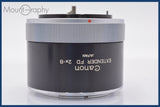 ★良品★ キヤノン Canon EXTENDER FD 2X-B 後キャップ付 ★完動★同梱可 #mj6678