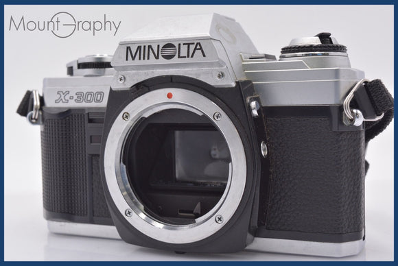 ★極上美品★ ミノルタ MINOLTA X-300 ★完動★同梱可 #mj6714