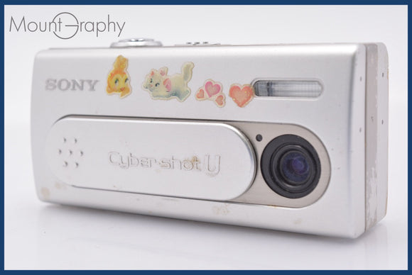 ★ジャンク特価★ ソニー SONY Cyber-shot DSC-U40 単四電池仕様 同梱可 #mj6733