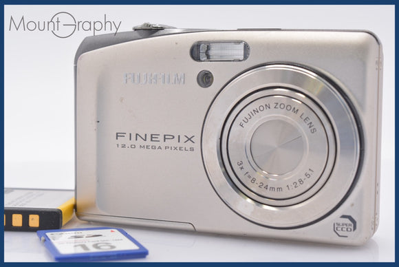 ★極上美品★ 富士フィルム FUJIFILM FinePix F60fd 3x バッテリー、メモリーカード付属 ★完動★同梱可 #mj6743