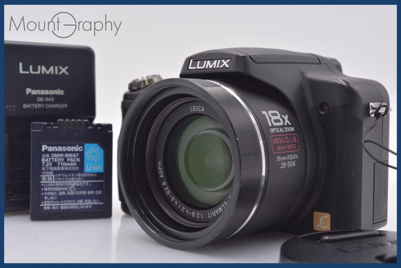 ★極上美品★ パナソニック Panasonic LUMIX DMC-FZ18 18x 前キャップ、バッテリー、充電器付属 ★完動★同梱可 #mj6752