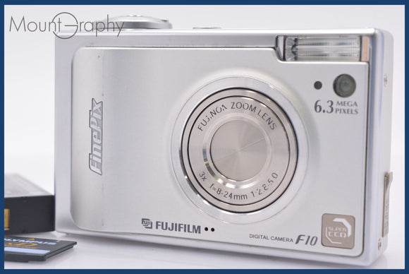 ★極上美品★ 富士フィルム FUJIFILM FinePix F10 3x バッテリー、メモリーカード付属 ★完動★同梱可 #mj6772