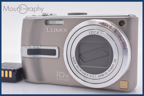 ★良品★ パナソニック Panasonic LUMIX DMC-TZ3 10x バッテリー付属 ★完動★同梱可 #mj6778