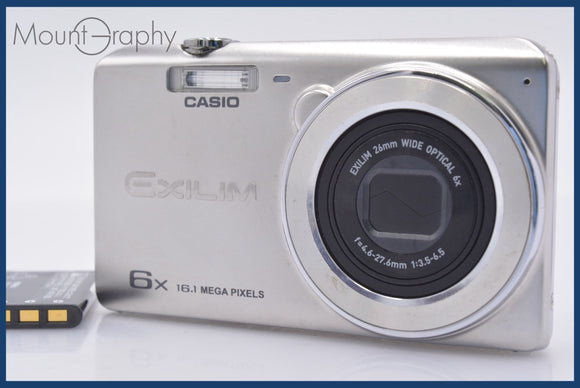 ★極上美品★ カシオ CASIO EXILIM EX-ZS26 6x バッテリー付属 ★完動★同梱可 #mj6803