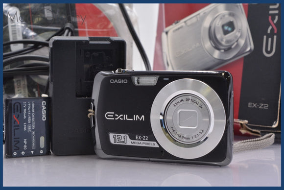 ★極上美品★ カシオ CASIO EXILIM EX-Z2 3x 元箱、バッテリー、充電器付属 ★完動★同梱無料 #mj6831