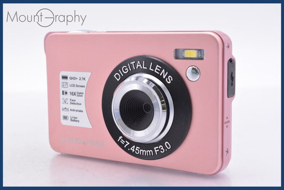 ★特別特価★ デジタルカメラ 48MP 16x 同梱無料 #mj6846