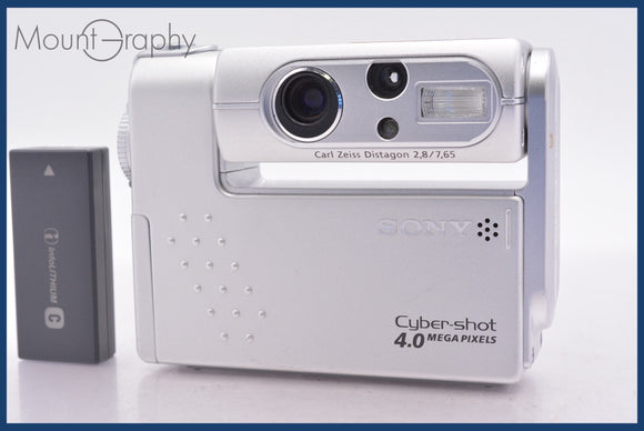 ★極上美品★ ソニー SONY Cyber-shot DSC-F77 バッテリー付属 ★完動★同梱無料 #mj6856