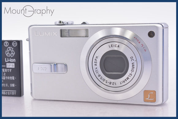 ★極上美品★ パナソニック Panasonic LUMIX DMC-FX7 バッテリー付属 ★完動★同梱無料 #mj6861