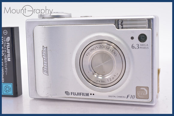 ★極上美品★ 富士フィルム FUJIFILM FinePix F10 3x バッテリー付属 ★完動★同梱無料 #mj6863