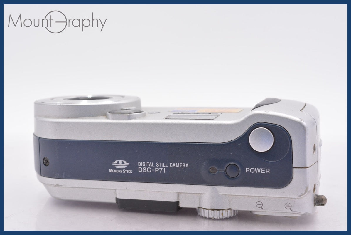☆ジャンク特価☆ ソニー SONY Cyber-shot DSC-P71 3x 単三電池仕様 同